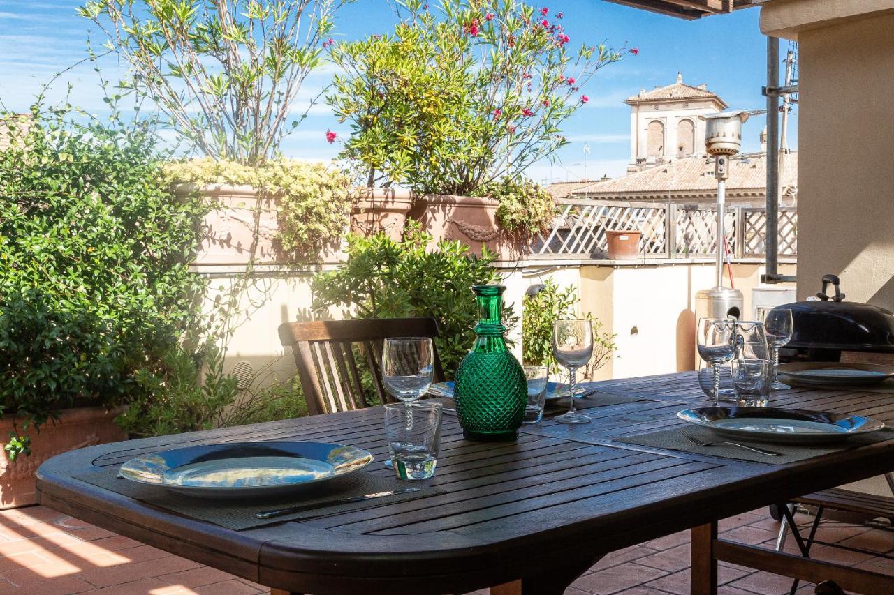 Amazing New Penthouse With Terrace Jewish Ghetto Apartment โรม ภายนอก รูปภาพ